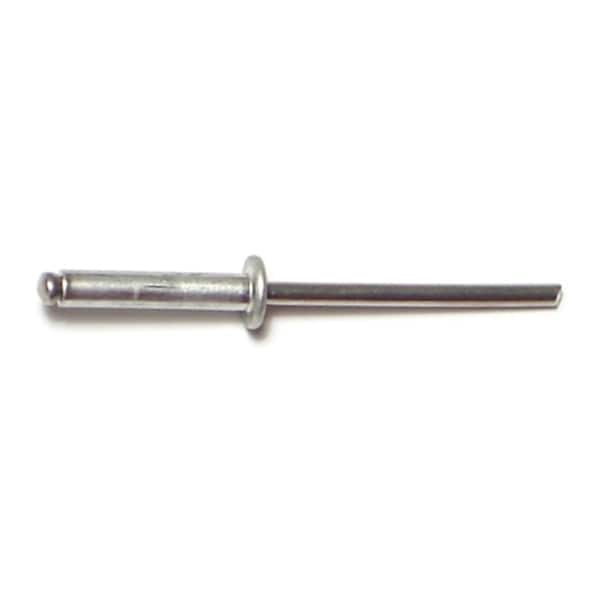 Midwest Fastener Blind Rivet, Dome Head, 1/8 in Dia., 1/2 in L, Aluminum Body, 100 PK 51070 - main